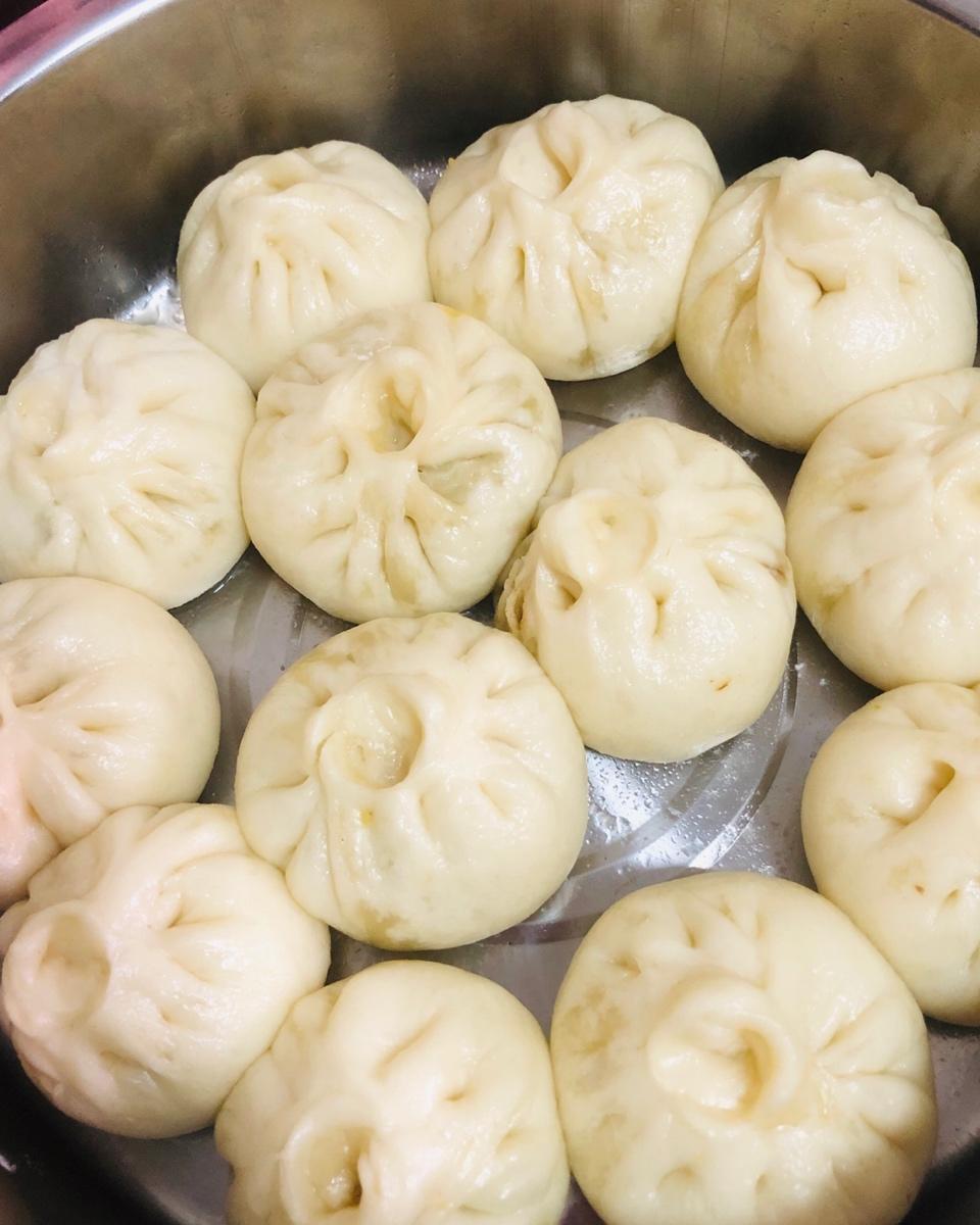 手工包子（肚脐包）