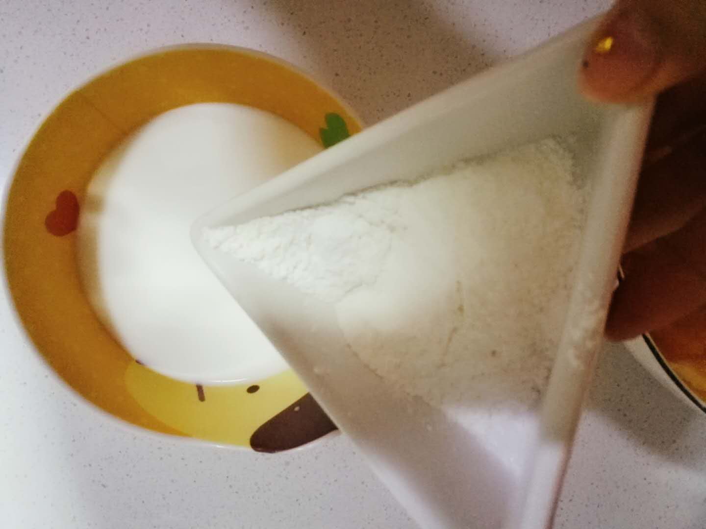 无糖低脂奶香慕斯南瓜布丁的做法 步骤4