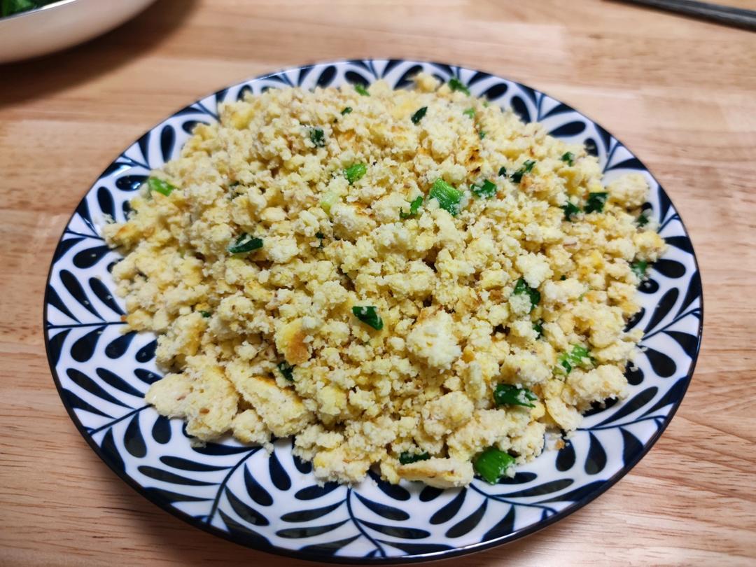 豆渣和鸡蛋的奇妙相逢