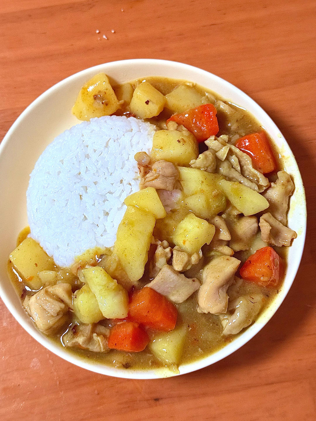 咖喱鸡肉饭
