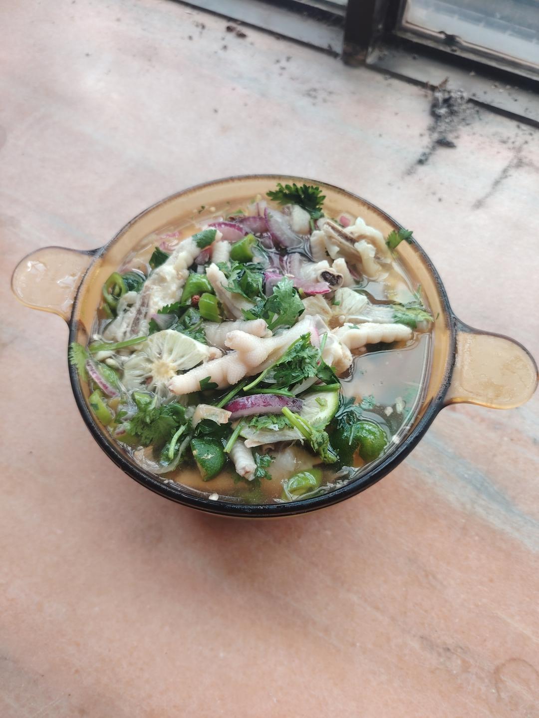 【柠檬酸辣鸡爪】自制超级无敌美味的网红鸡爪