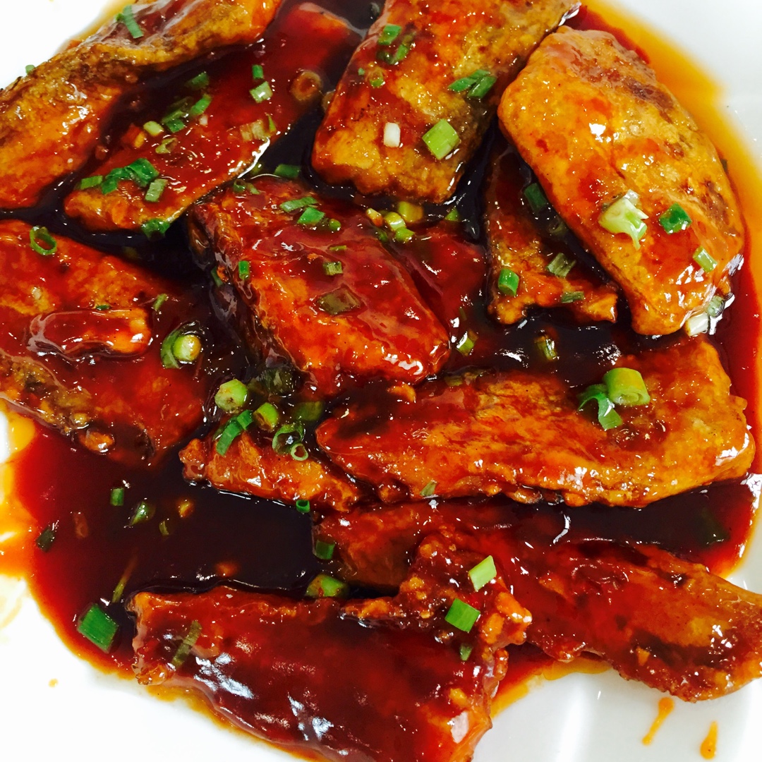 虞美人做的糖醋带鱼家庭版