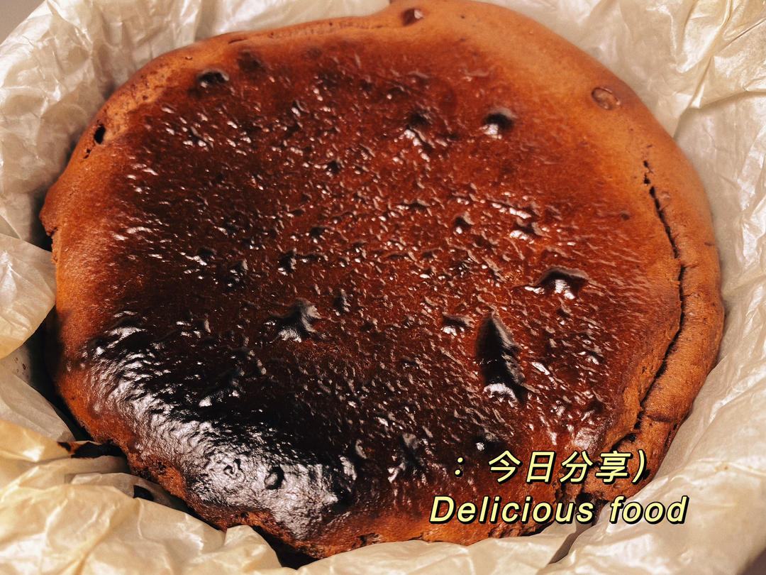 巴斯克芝士蛋糕『最简单的蛋糕』零失败🔥芝士控