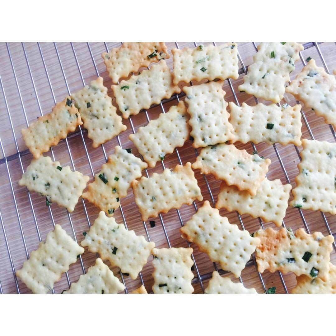无糖香葱苏打咸饼干