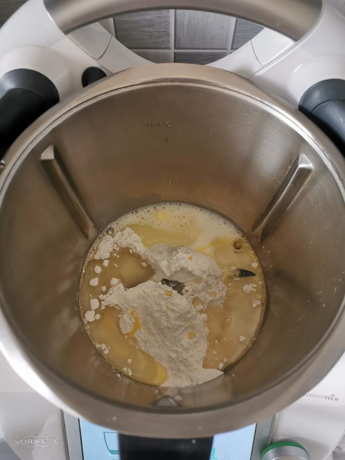 纯奶手撕吐司的做法 步骤1