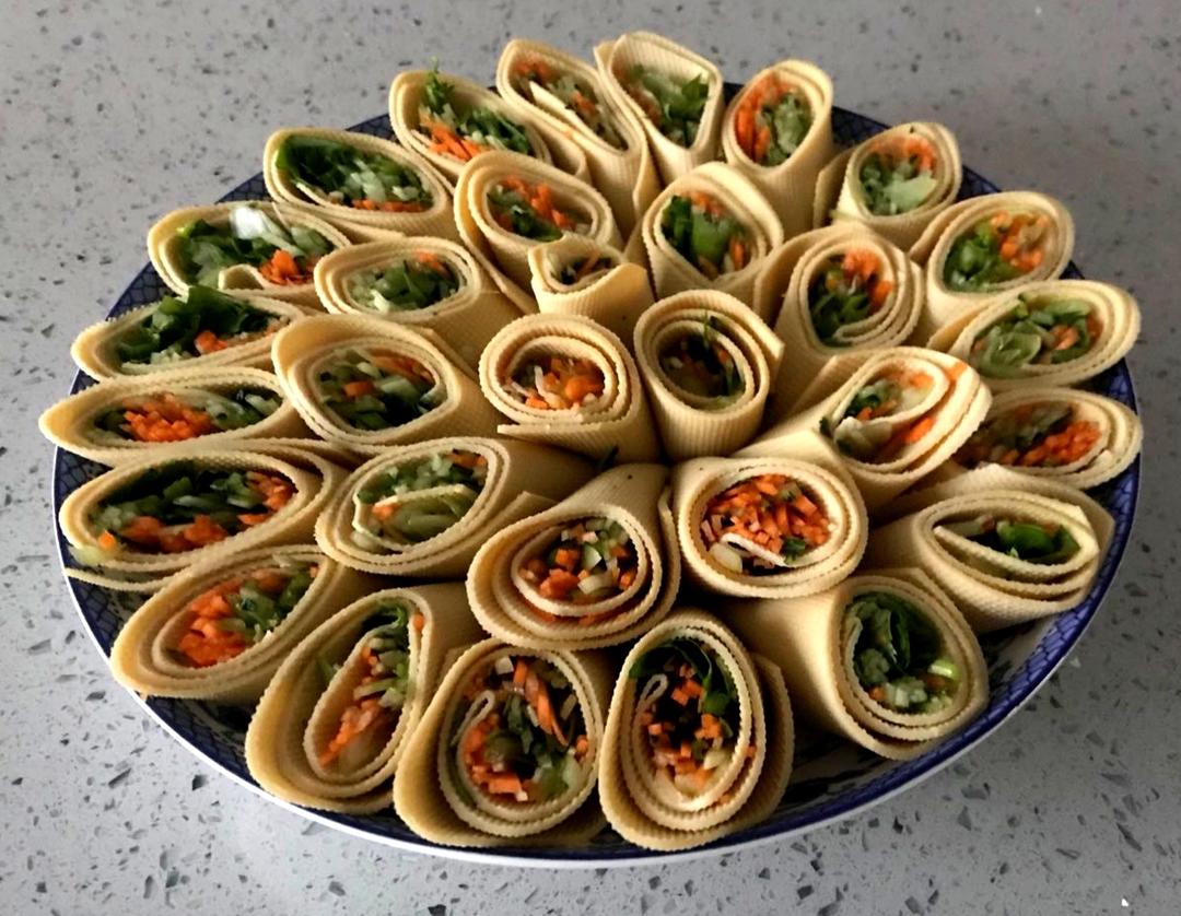 干豆腐卷的做法