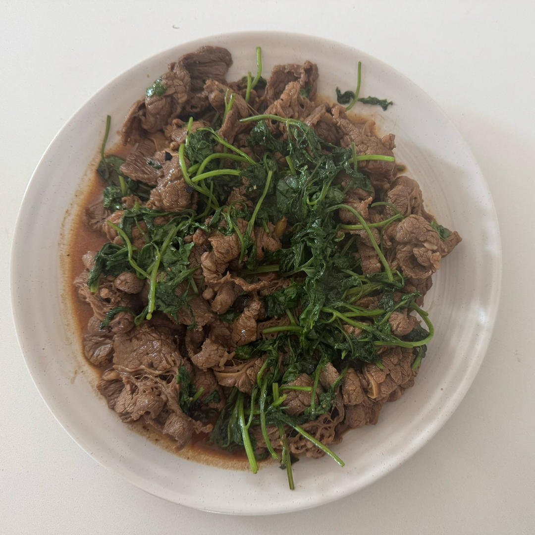 香菜牛肉