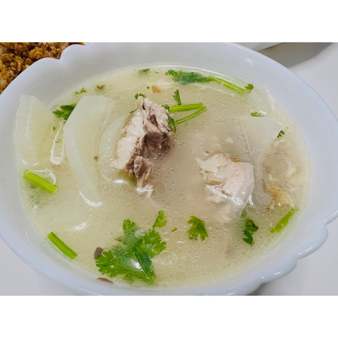 奶白鸭架汤（烤鸭）