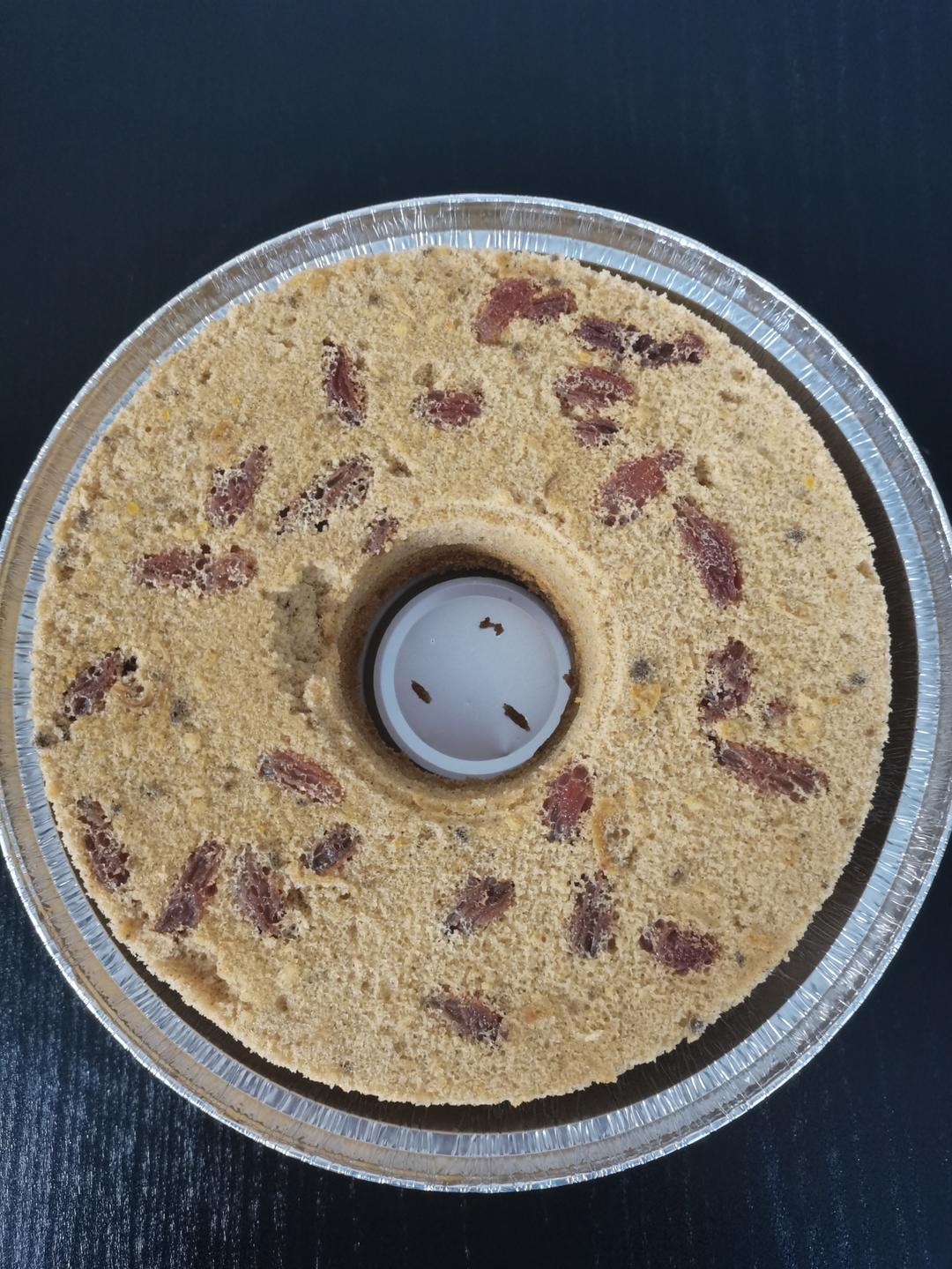 8寸抹茶戚风蛋糕