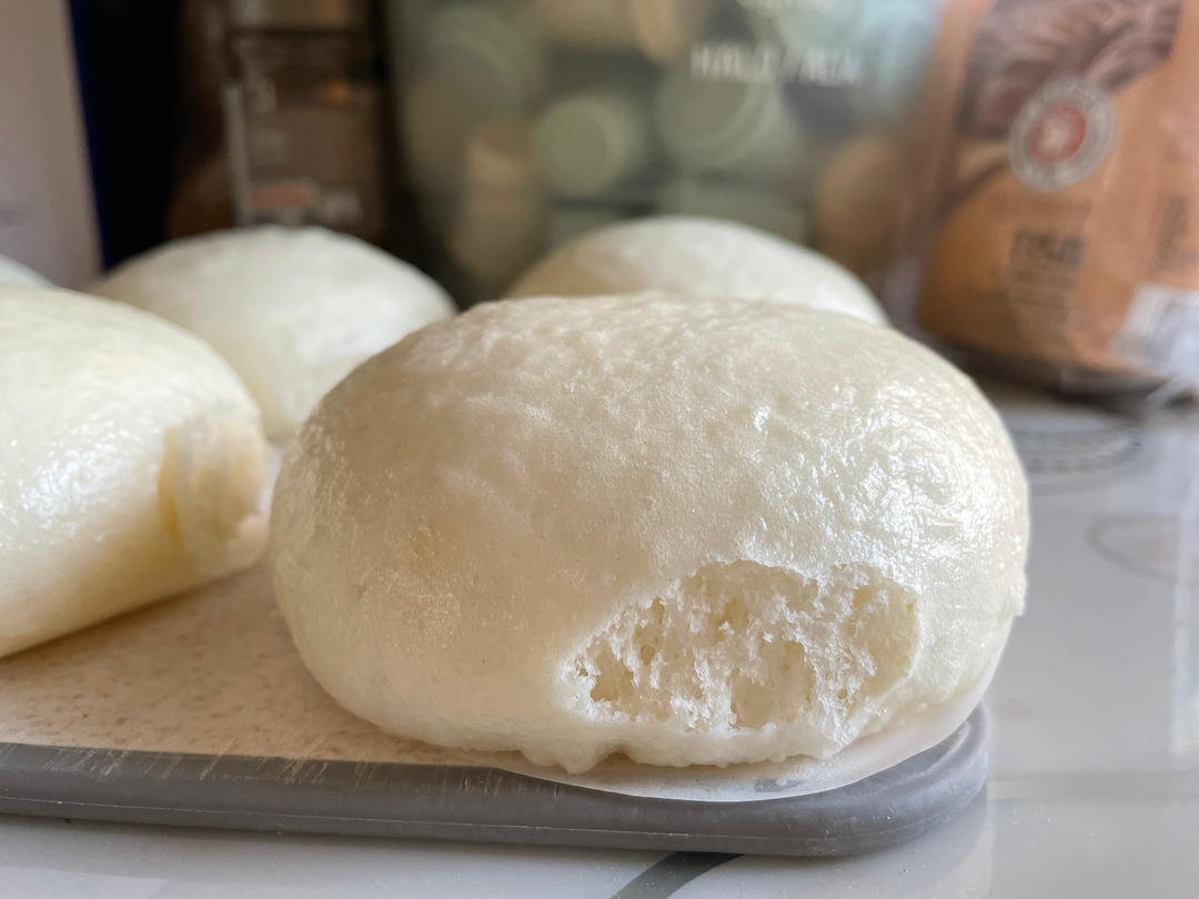 一发奶香小馒头，口感特别好！