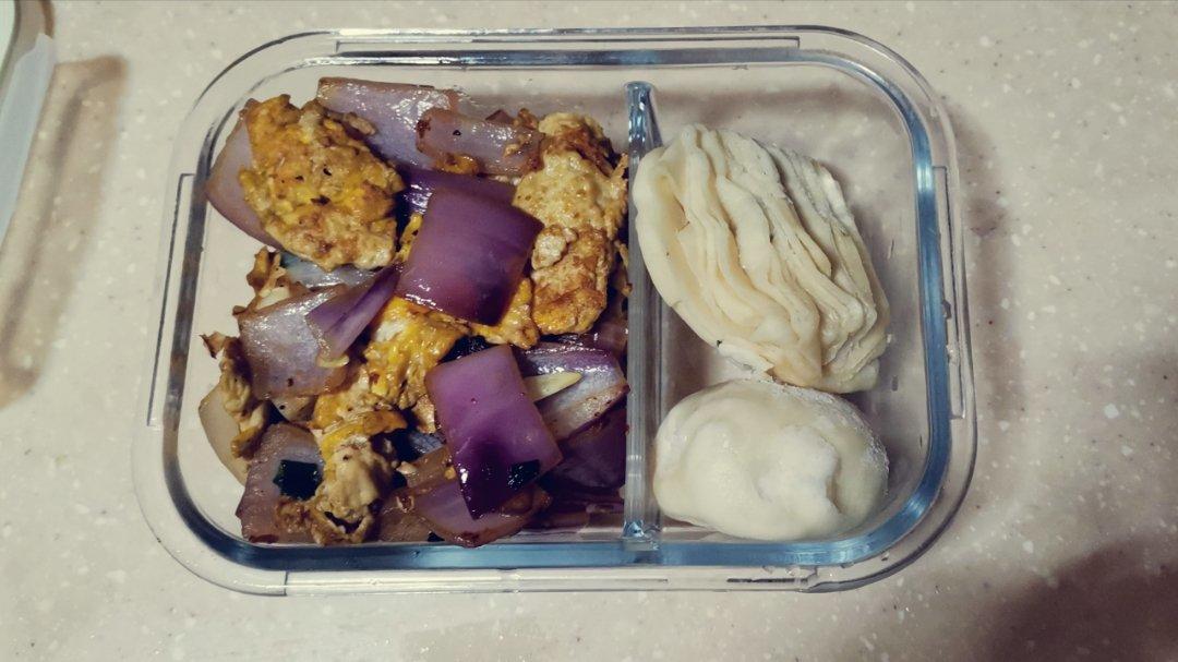 洋葱炒鸡蛋