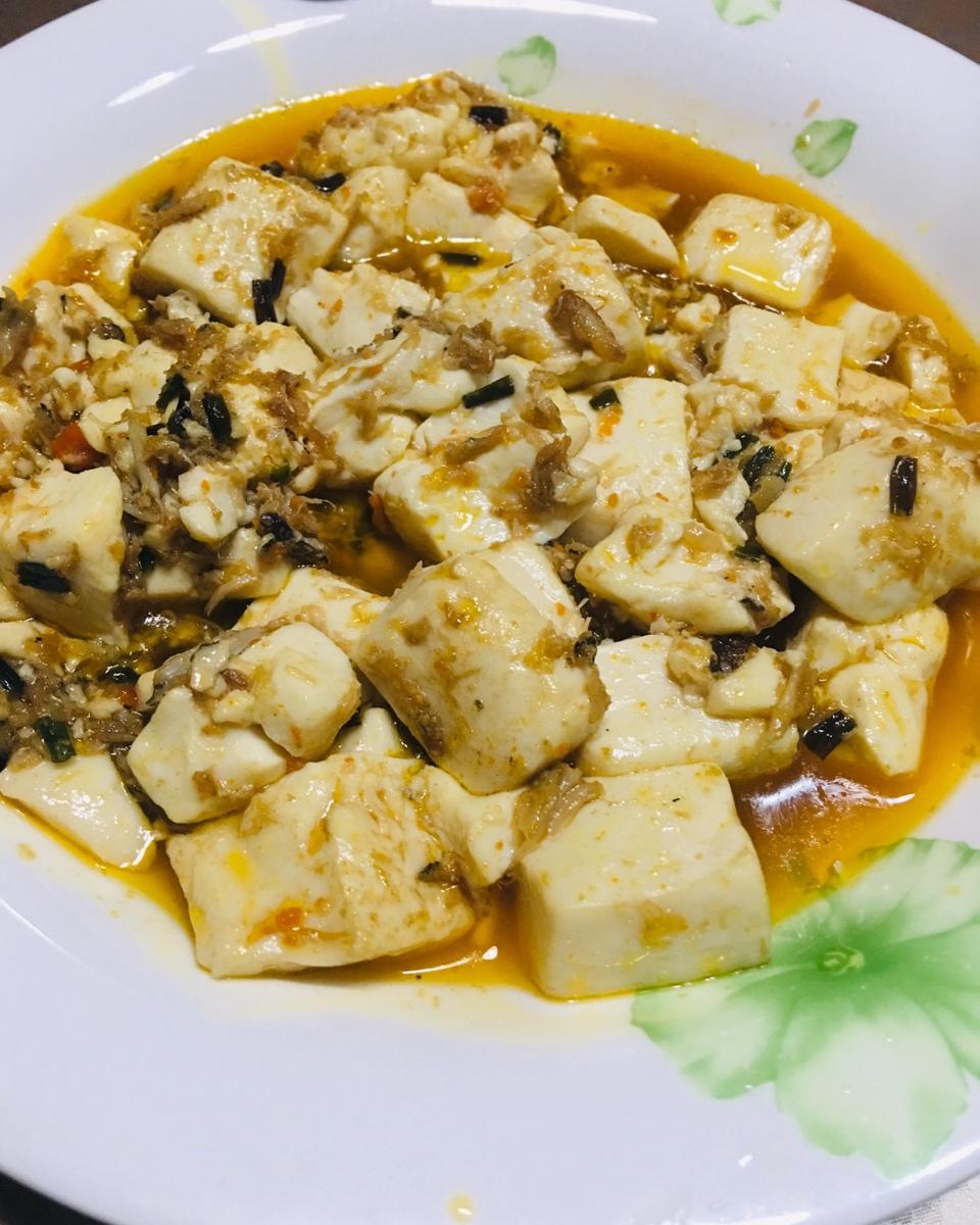 蟹粉烩豆腐