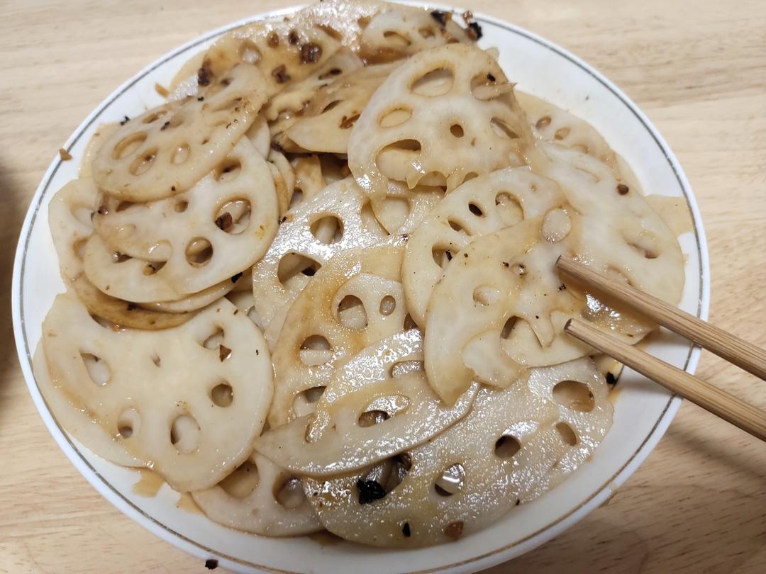 凉拌藕片