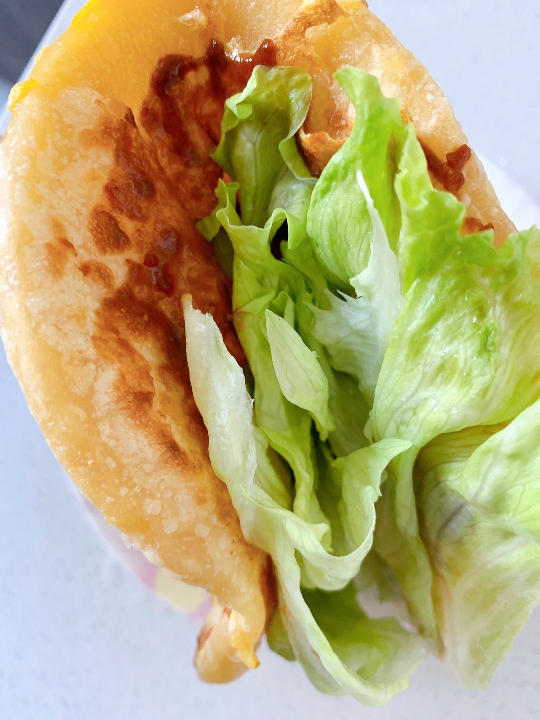 鸡蛋灌饼的做法