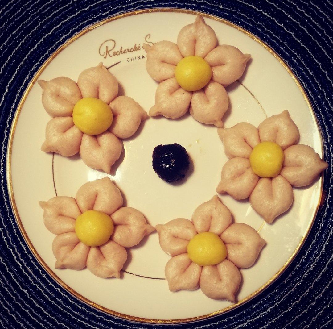 【原创】春天三月桃花馒头