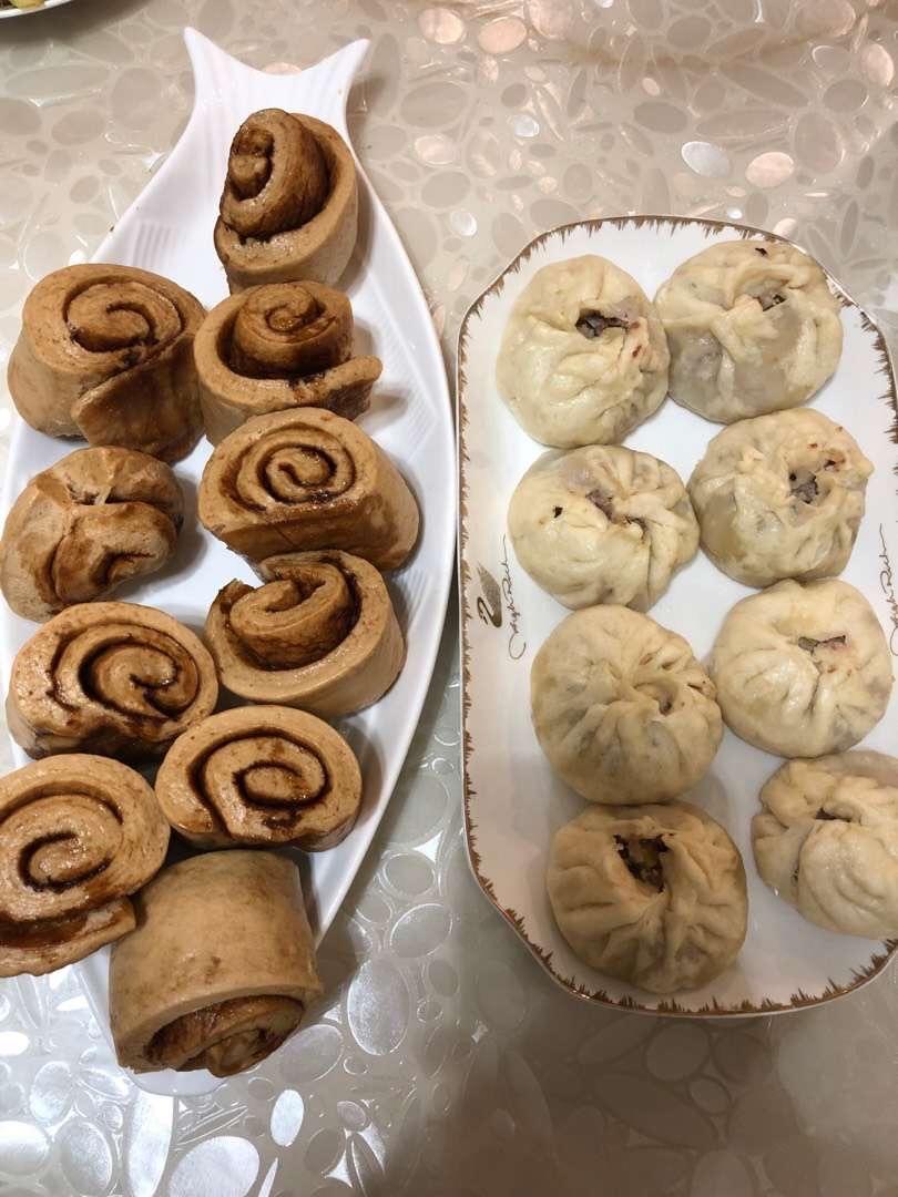 奶香红糖馒头