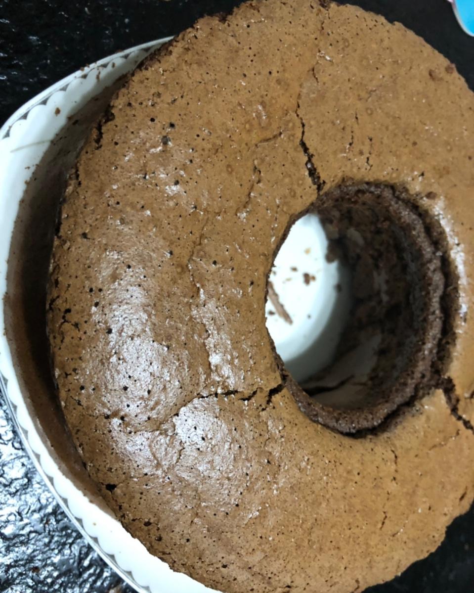 8寸可可戚风蛋糕