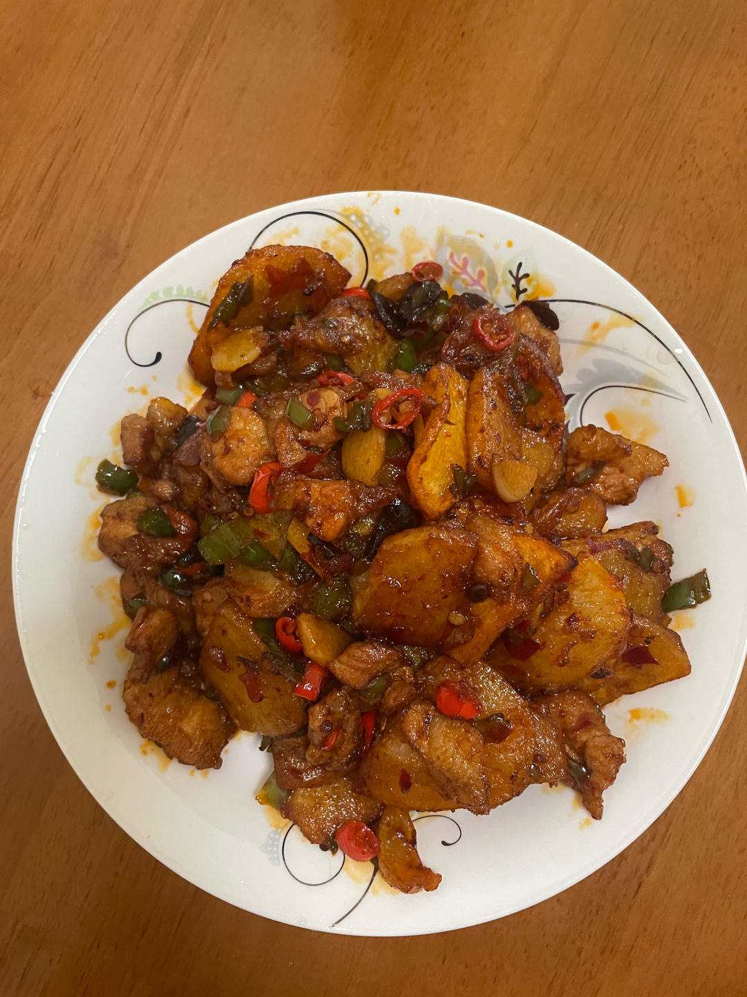干锅土豆片