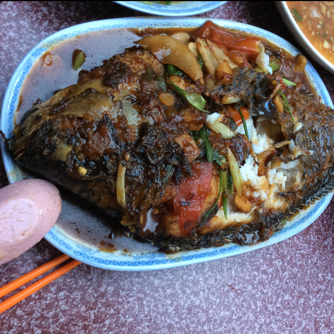 红烧福寿鱼