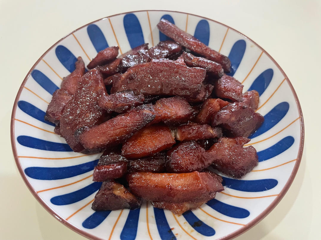 蜜汁叉烧肉（新手烤箱0失败）