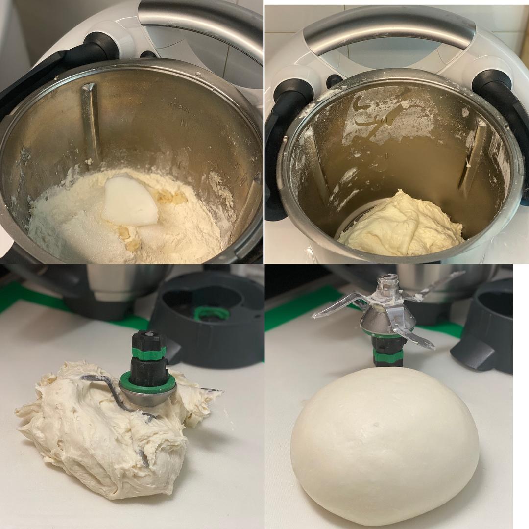 纯奶手撕吐司的做法 步骤1