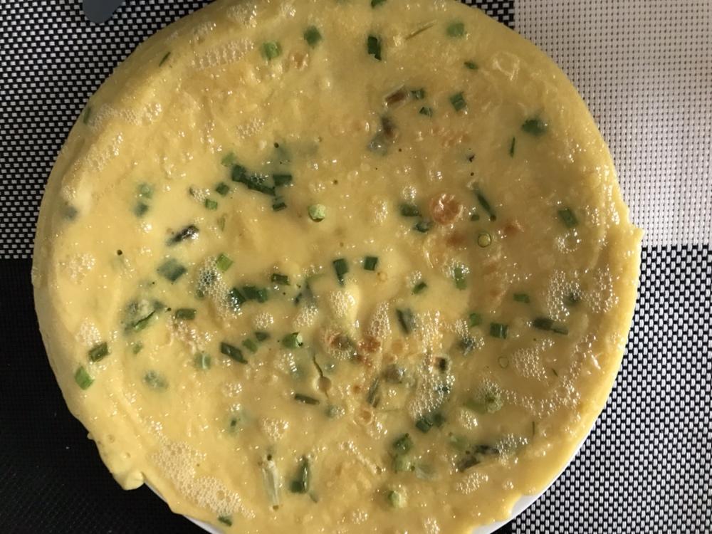 葱花鸡蛋饼