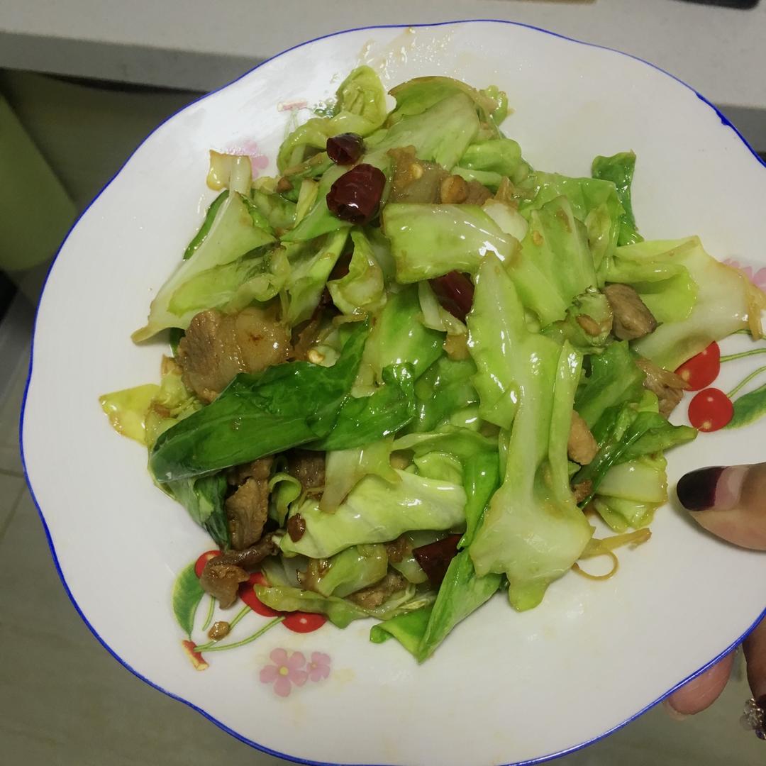 干锅手撕包菜