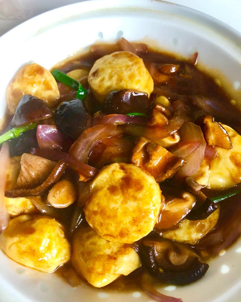 香菇鸡蛋豆腐
