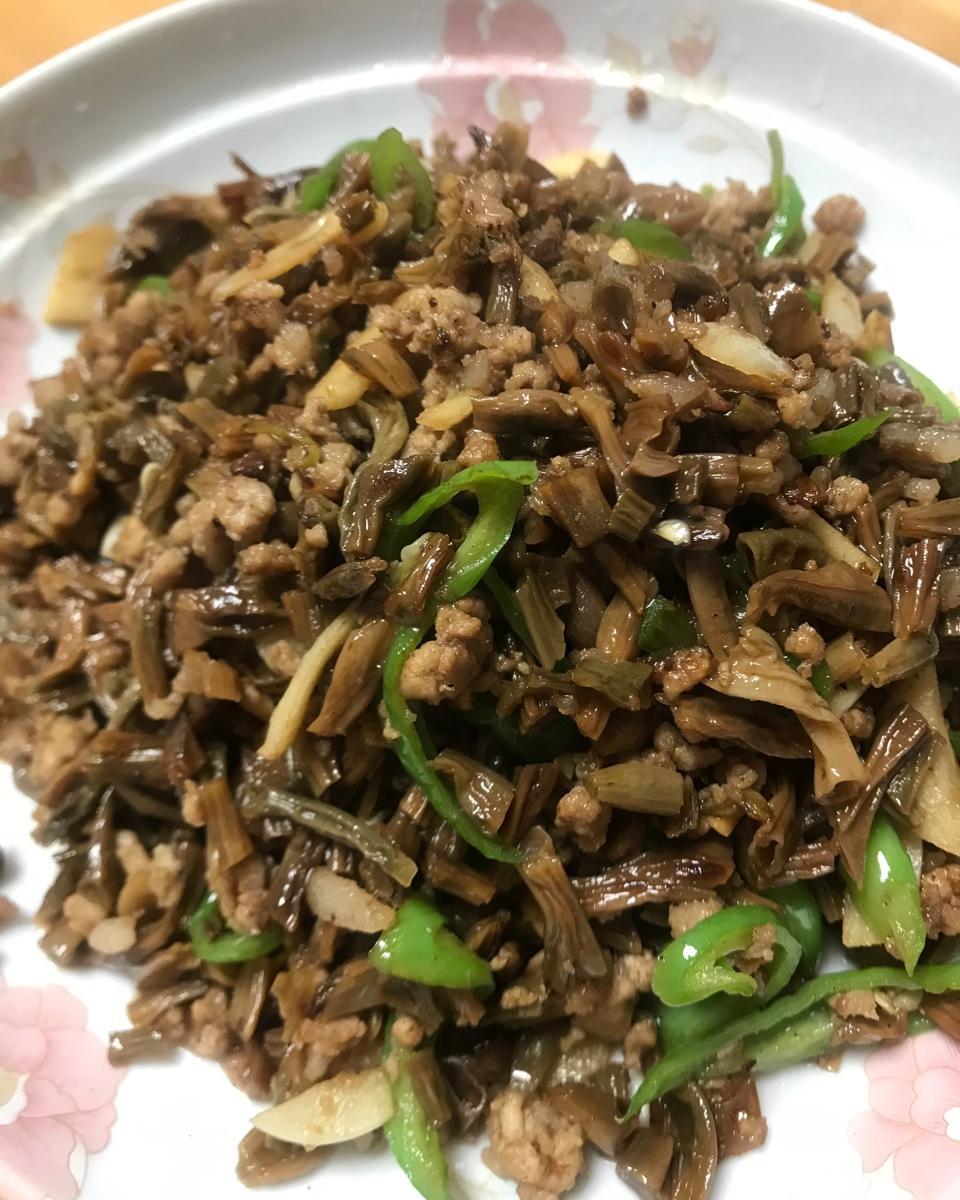 干豆角炒肉