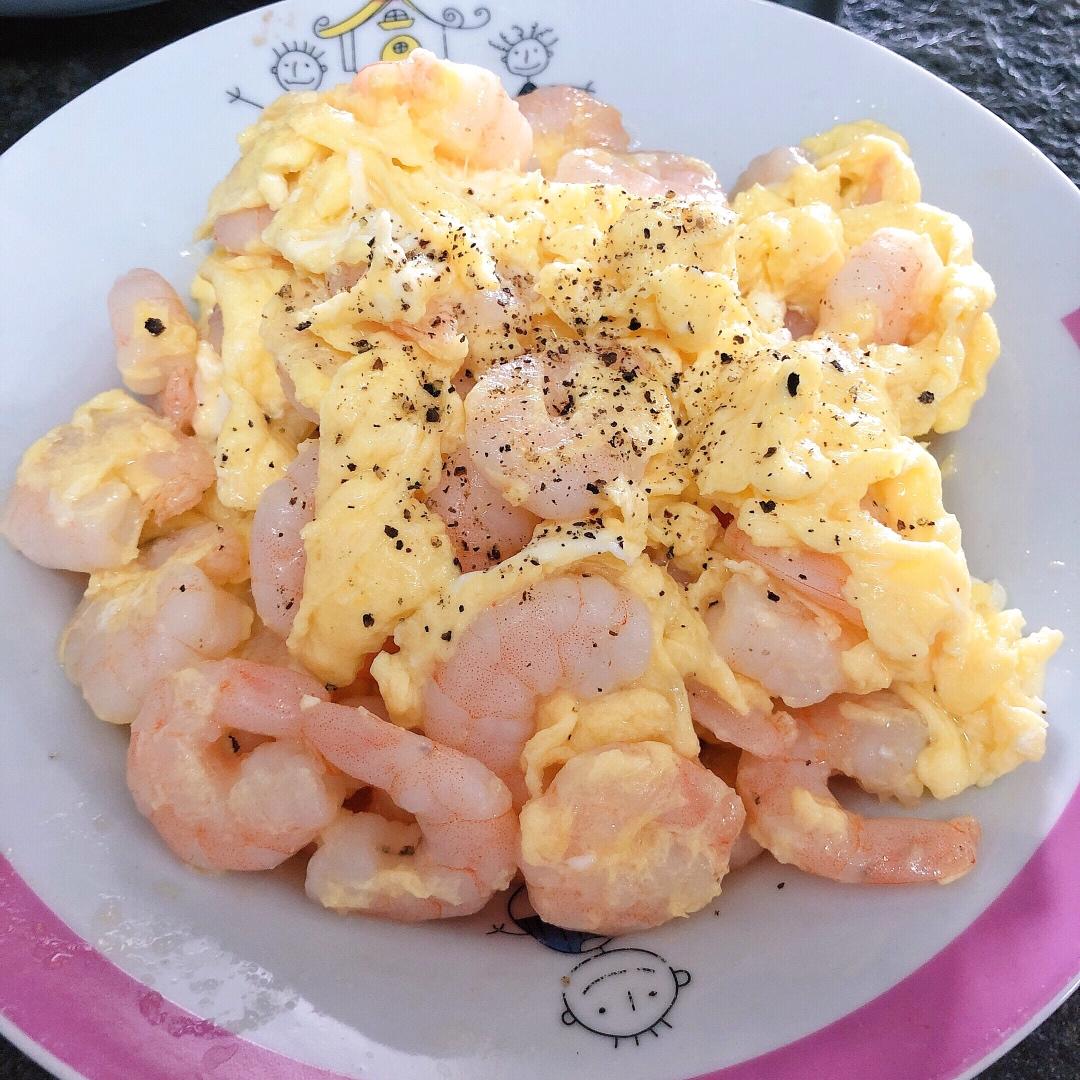 虾仁滑蛋