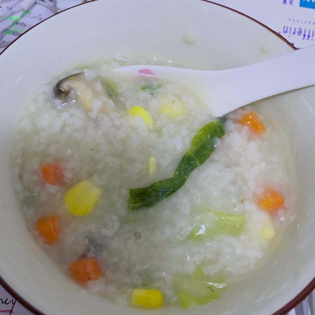 健康美味素食青菜粥