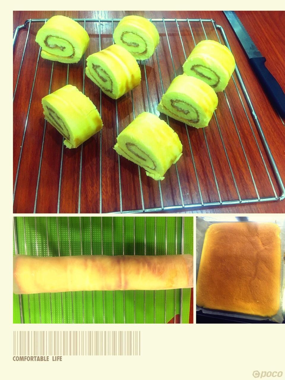 原味蛋糕卷(后蛋法)