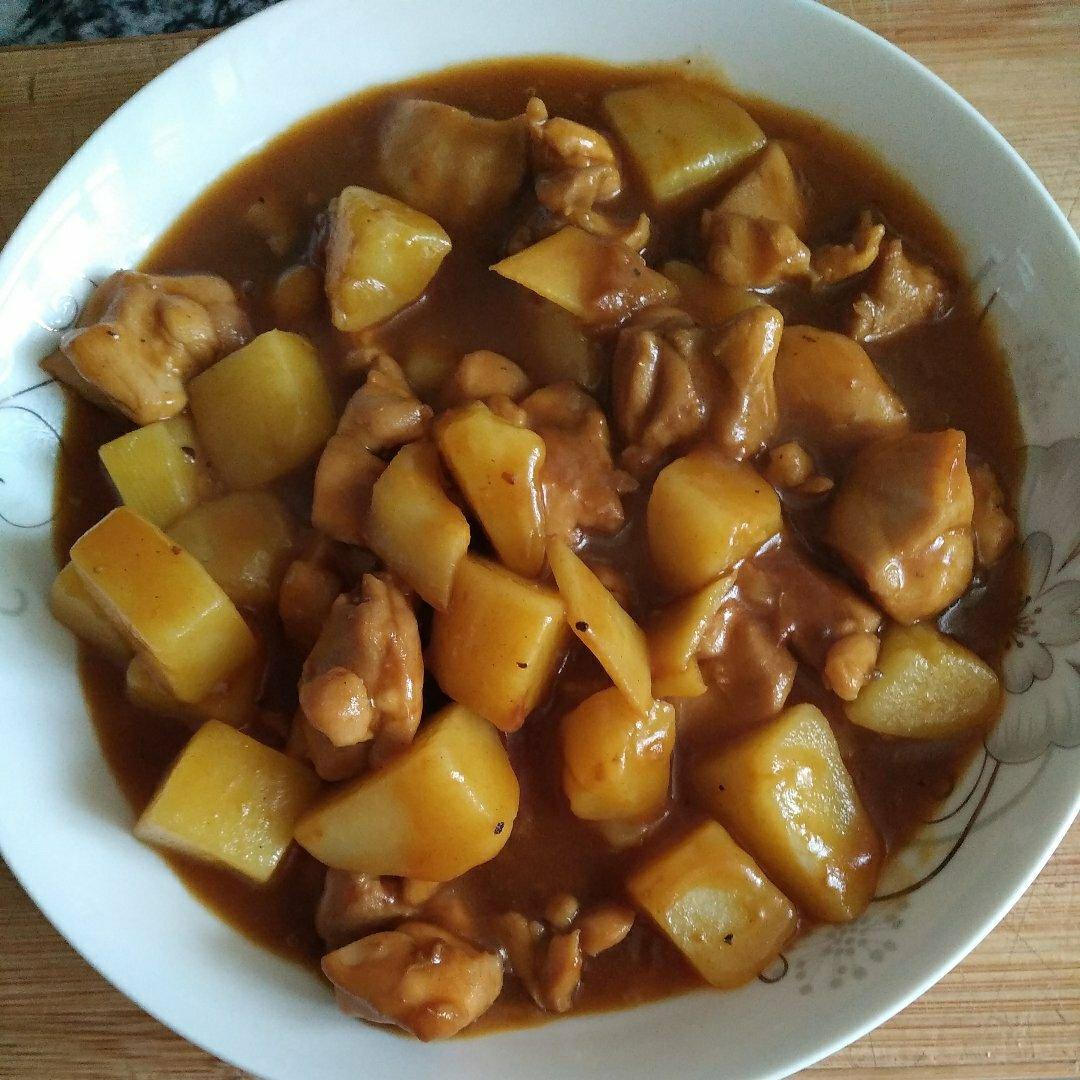 浓香醇厚日式咖喱鸡饭，吃一口就沦陷