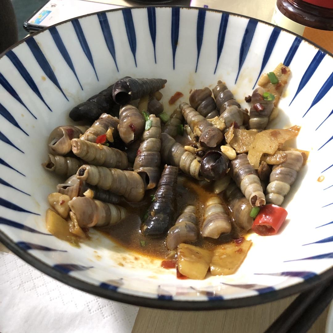 辣炒钉螺