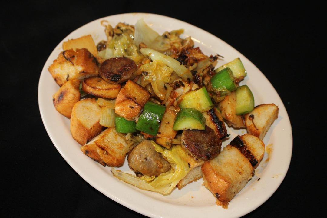 什锦炒欧包【健康一锅端】——处理失败面包大法