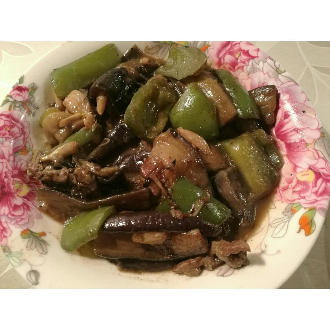 清炒茄子（少油版+视频）