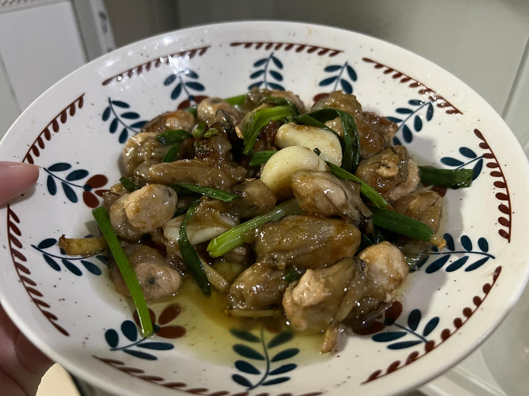 葱烧生蚝