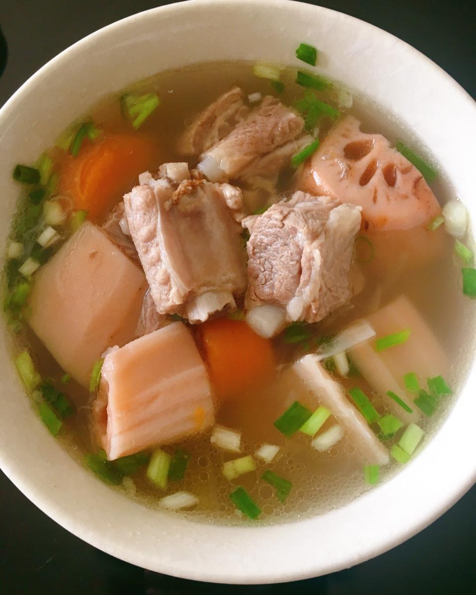 neverm做的莲藕排骨汤