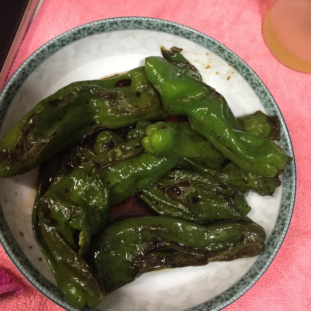 快手少油虎皮杭椒