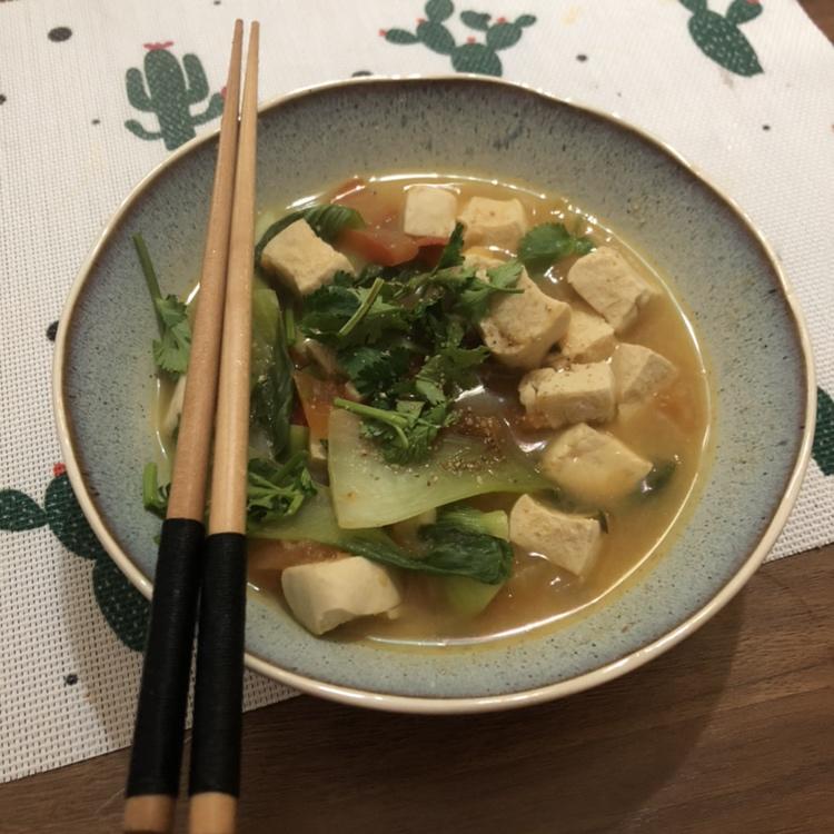 番茄冻豆腐蔬菜汤丨健康·三餐<好好吃饭5>