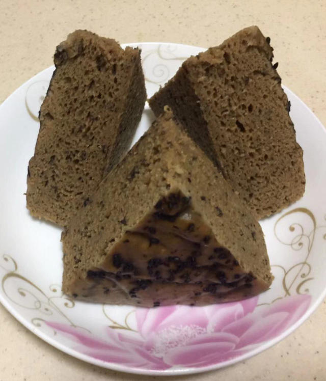 枣泥粗粮发糕