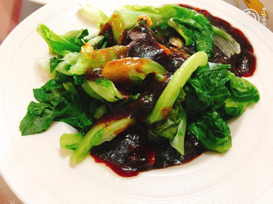 家常菜 蚝油生菜
