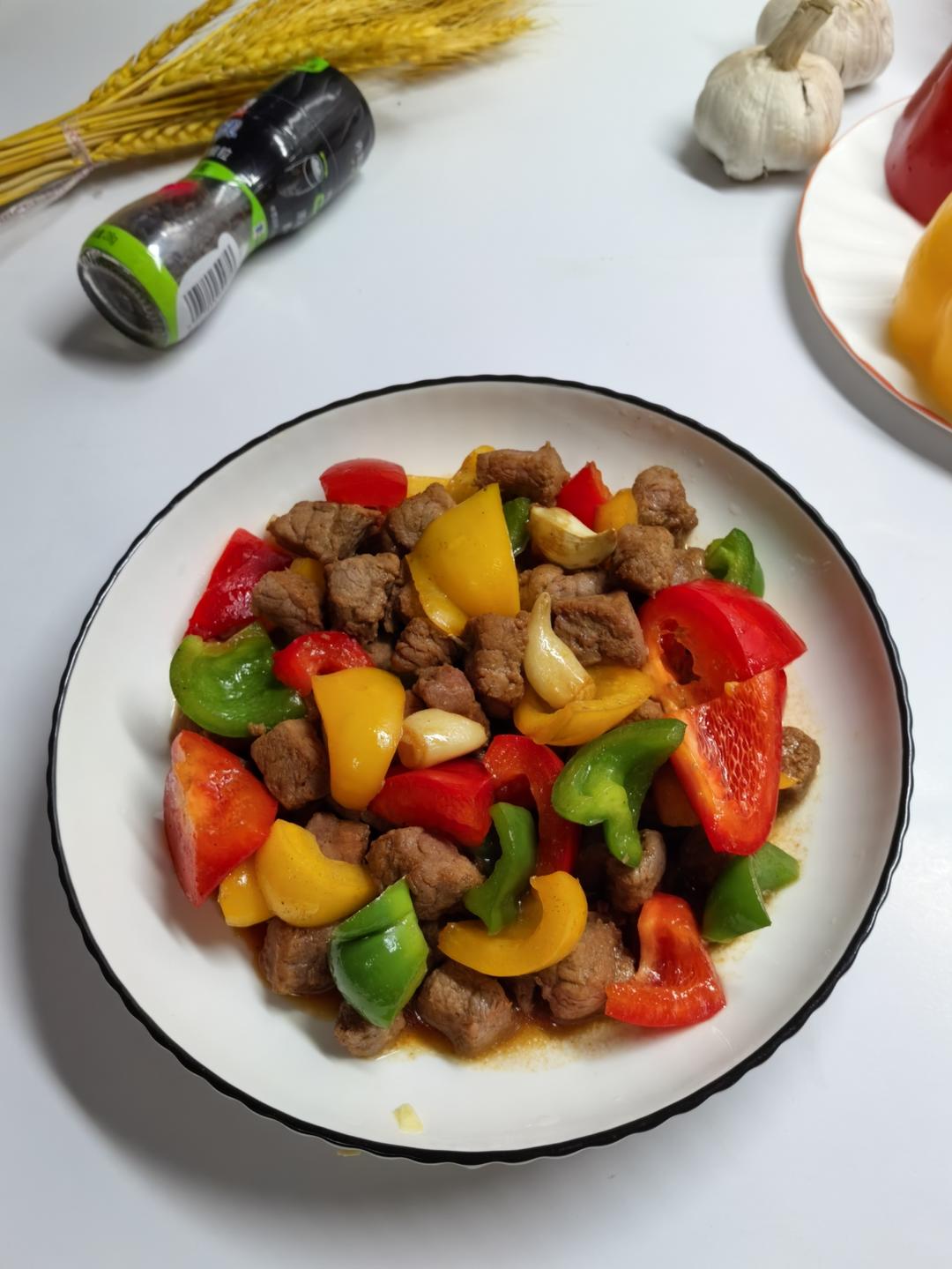 牛气冲天美味年菜-黑椒牛肉粒