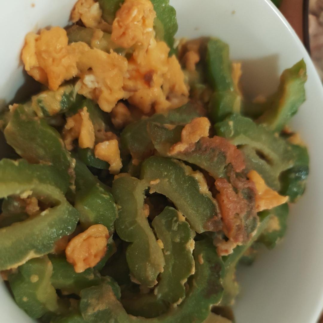 苦瓜炒蛋（清火菜）
