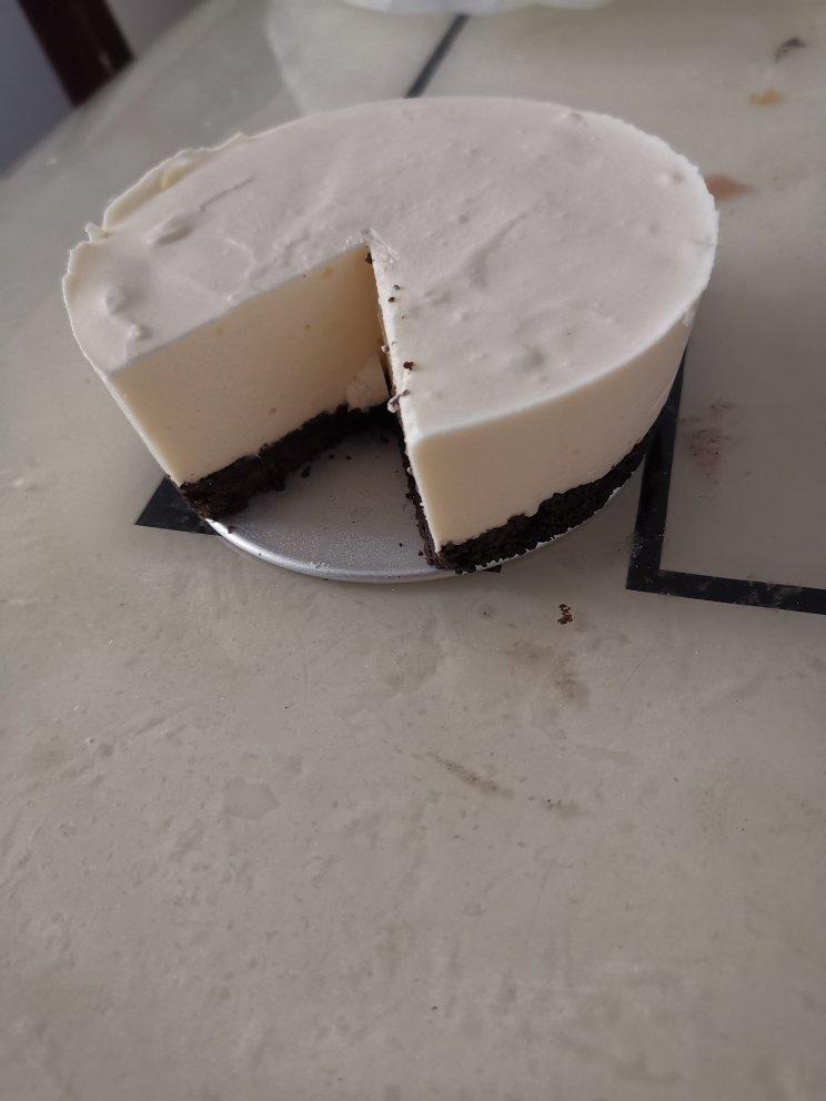 无烤箱.奥利奥酸奶慕斯蛋糕🍰（六寸）家庭简易版.