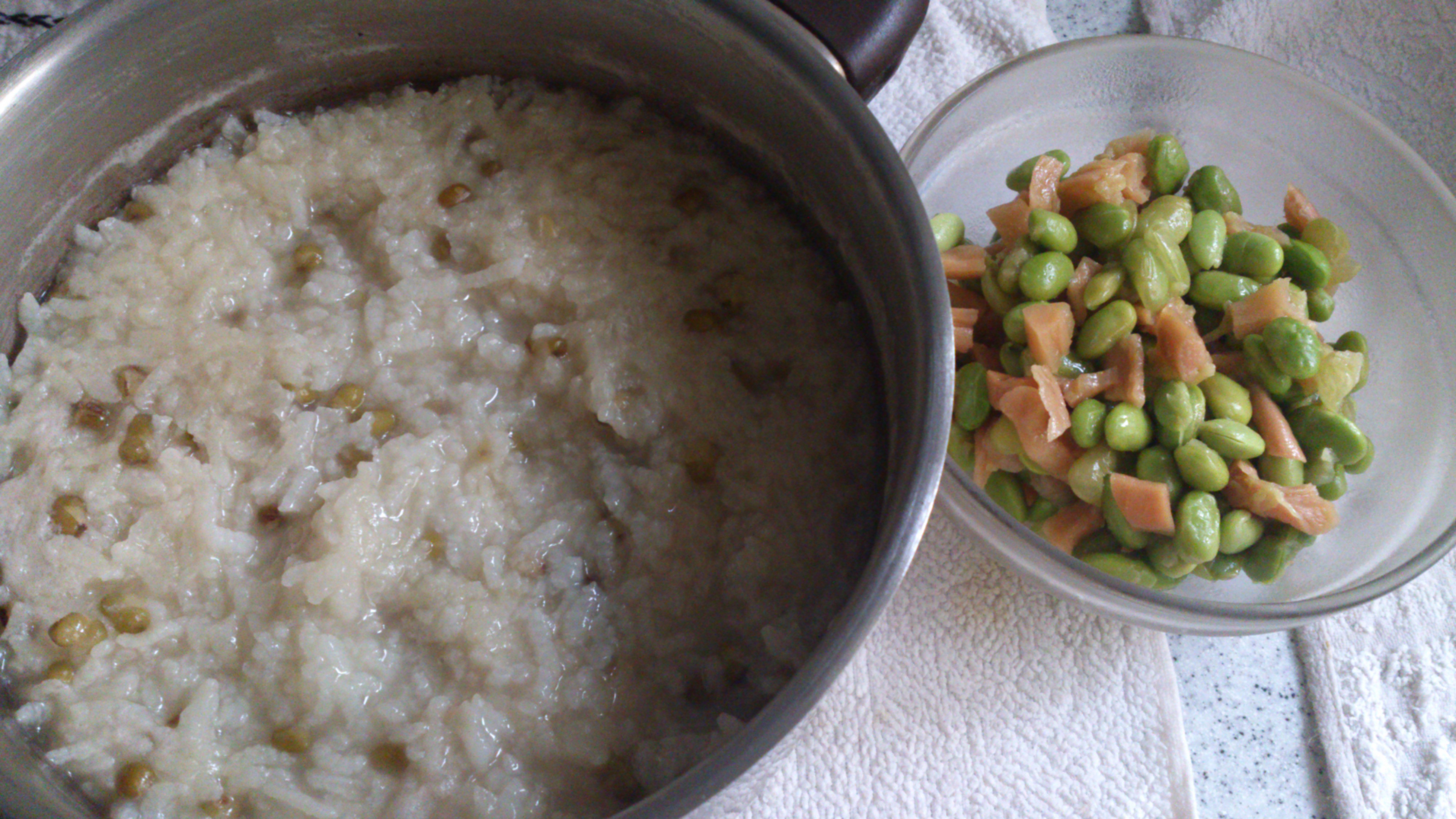 小米绿豆粥