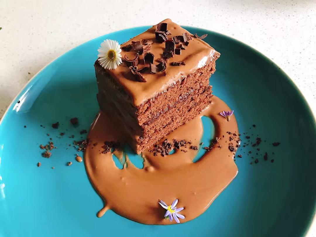 甘纳许（ganache）巧克力蛋糕