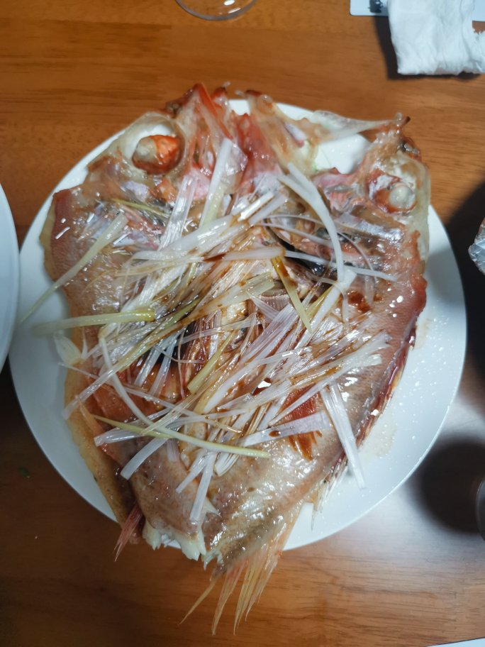 清蒸红石斑鱼/鲈鱼