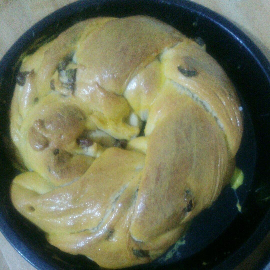 入门级不用揉出膜的手撕紫薯面包无黄油版