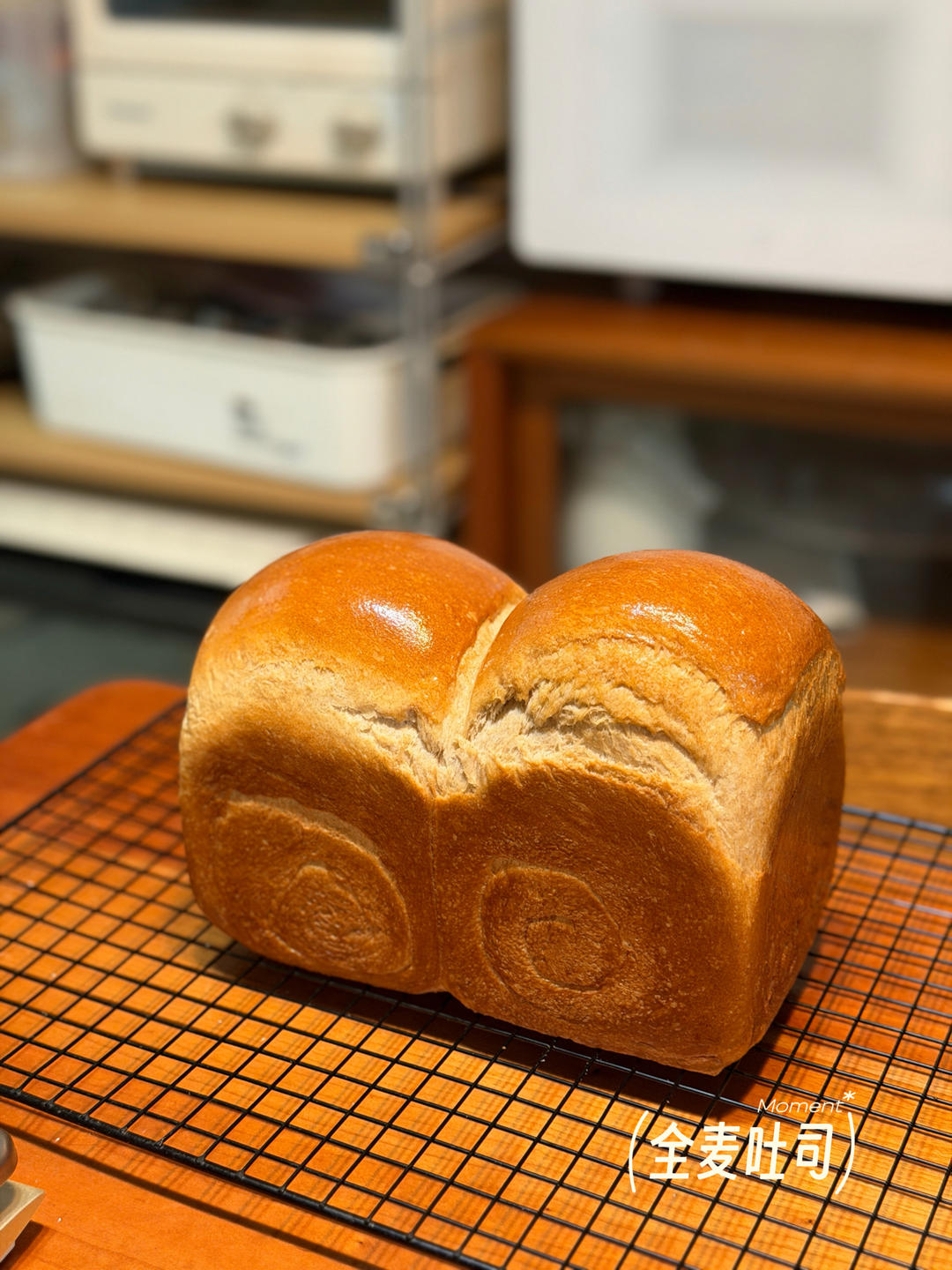 50%全麦吐司｜低糖低脂，吃起来不像是吃全麦的全麦吐司！